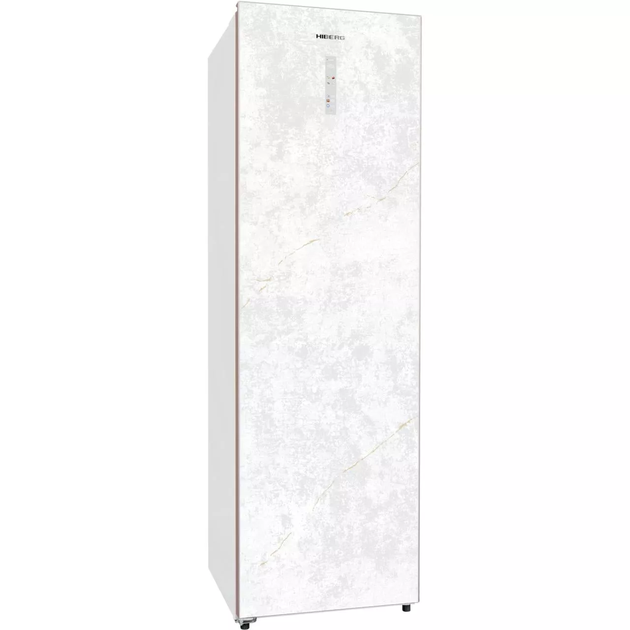 Морозильник HIBERG i-FR 44G WS RU, белый мрамор