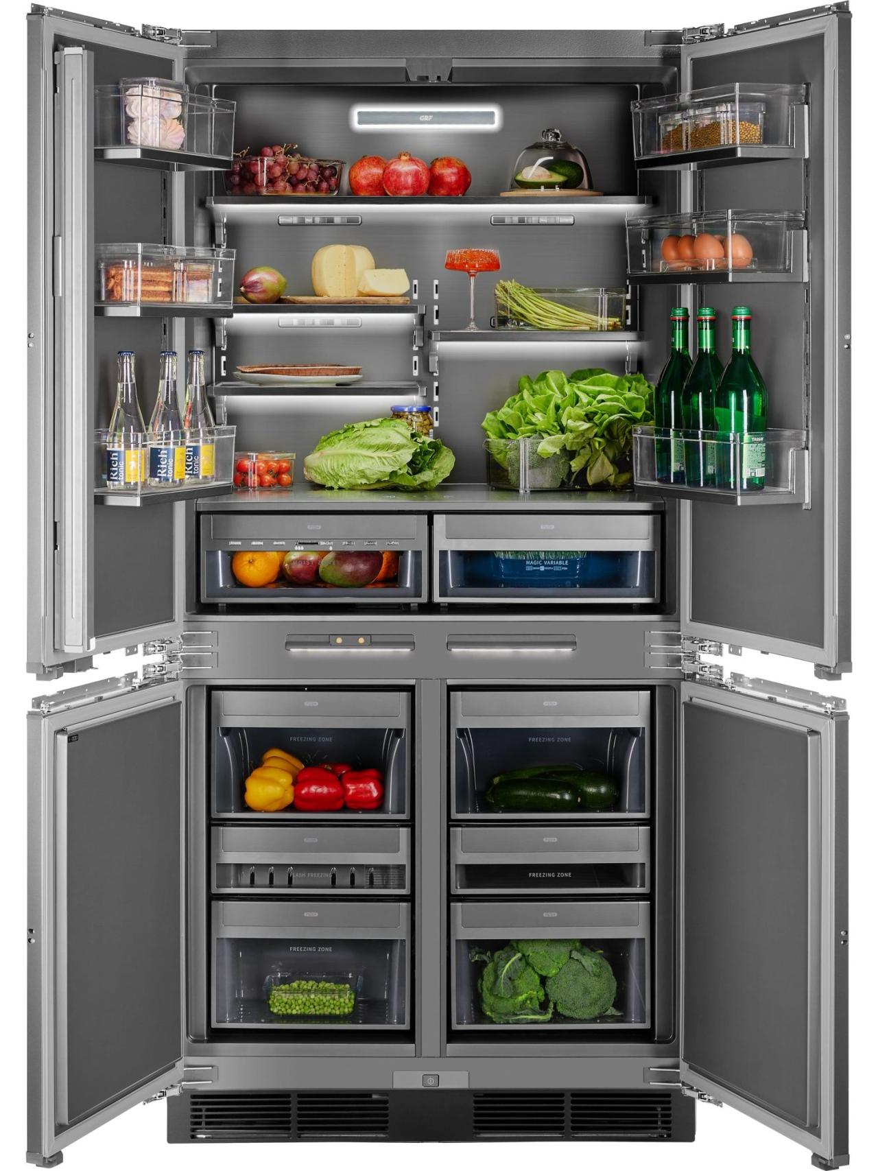 Холодильник HIBERG S-RFQ 800 B inverter RU